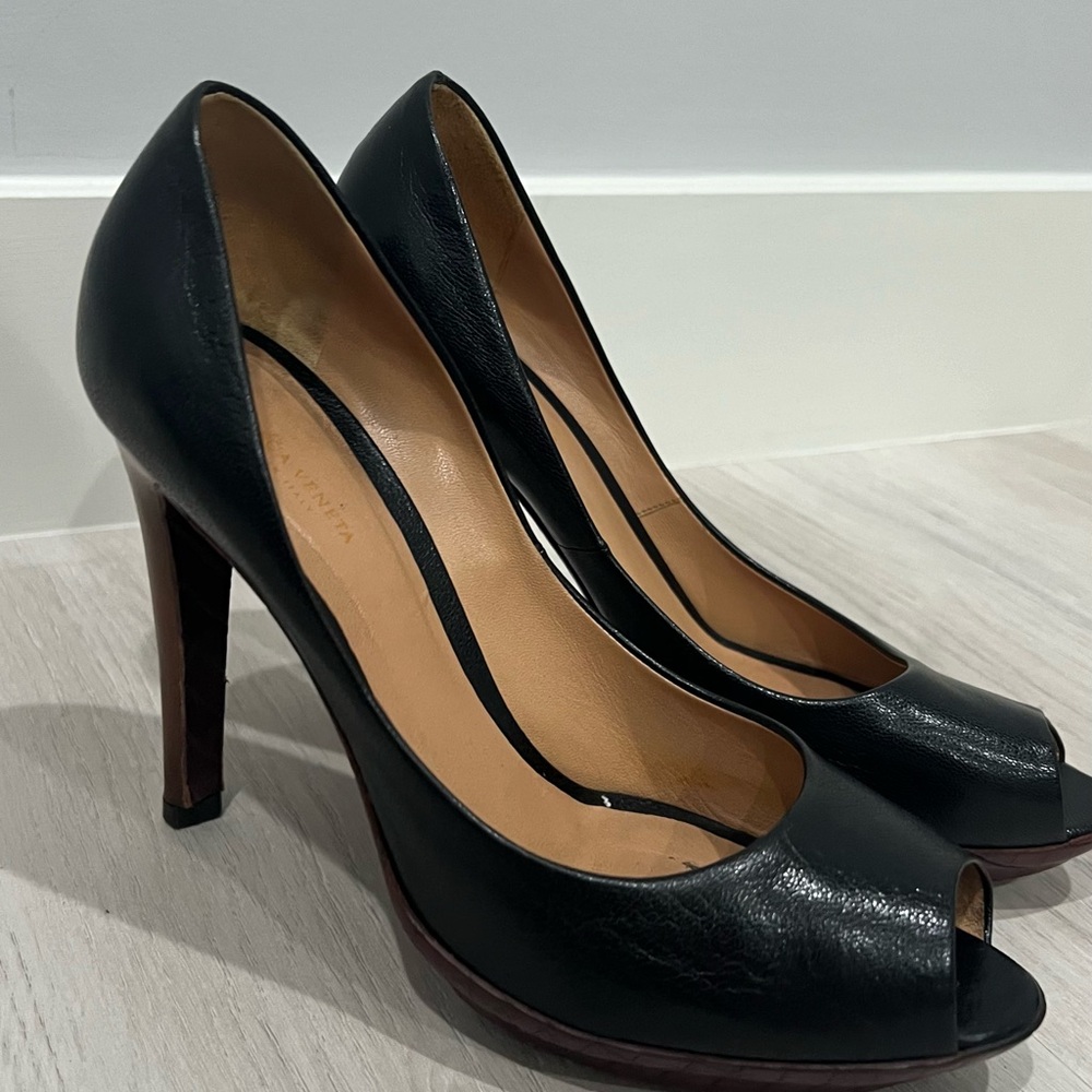 Bottega veneta black heels